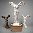Winged Victory of Samothrace Statue – Classical Greek Goddess Nike Sculpture Replica for Home Décor & Art Collectors - L - Gold - 