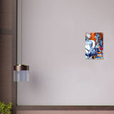 Woman and Man Sitting with Pipe by Pablo Picasso wall art print - Acrylic Print - 30x45 cm / 12x18″ - 