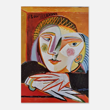 Woman by the window by Pablo Picasso 1936 - Aluminum Print - 70x100 cm / 28x40″ - 