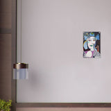 Woman In a Blue Hat by Pablo Picasso - Acrylic Print - 30x45 cm / 12x18″ - 