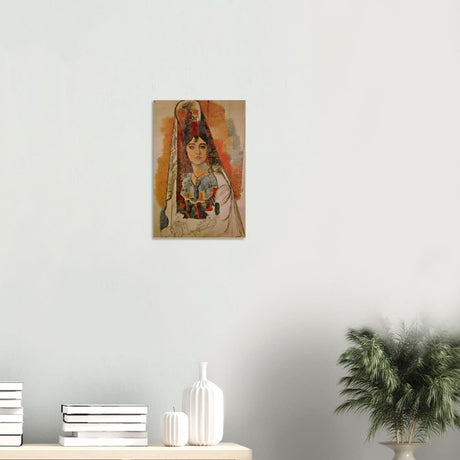 Woman In A Mantilla By Pablo Picasso - Wood Prints - 30x45 cm / 12x18″ - 10 mm