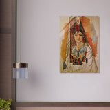 Woman In A Mantilla By Pablo Picasso - Acrylic Print - 70x100 cm / 28x40″ - 