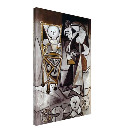 Woman Surrounded by Her Children by Pablo Picasso 1950 - Canvas - 40x60 cm / 16x24″ - Slim