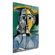 Woman with yellow hat (Jacqueline) by Pablo Picasso - Canvas - 70x100 cm / 28x40″ - Slim