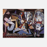 Women of Algiers after Delacroix by Pablo Picasso 1955 - Aluminum Print - 70x100 cm / 28x40″ - 