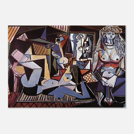 Women of Algiers after Delacroix by Pablo Picasso 1955 - Aluminum Print - 70x100 cm / 28x40″ - 