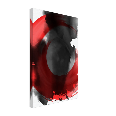 Zen Chaos – Abstract Ink Wash Art Print - Acrylic Print - 20x30 cm / 8x12″ - 